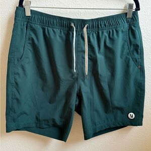 Vuori Men’s Kore Short Lined 7”, Large, Green